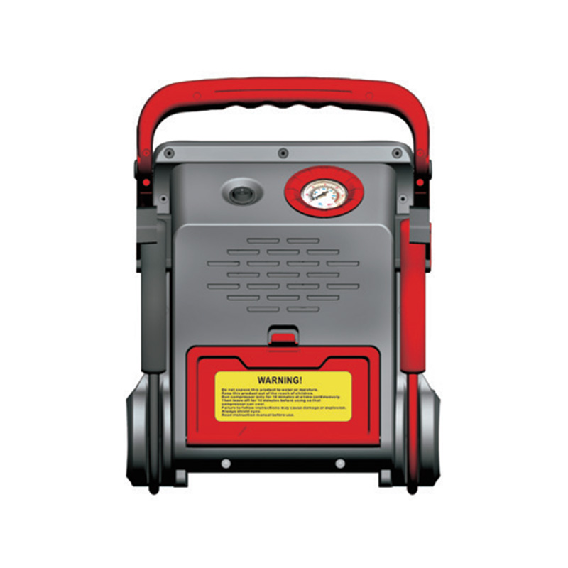 Mobilný napájací box TMSPL-29 vybavený vzduchovým čerpadlom a viacerými rozhraniami